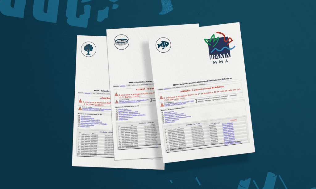 3 novos formulários do IBAMA sinalizando que o prazo foi prorrogado para 31 de maio