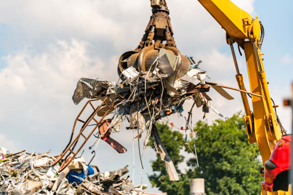 Reciclagem de metal