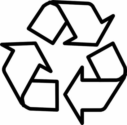 símbolo universal da reciclagem