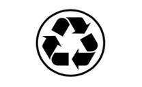 Símbolo parte do produto contém papel reciclado