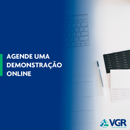 Agende uma demonstração Online