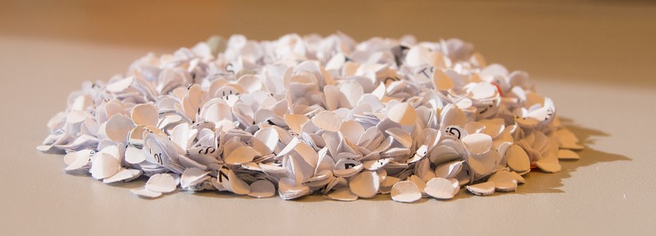 venda de resíduos de papel