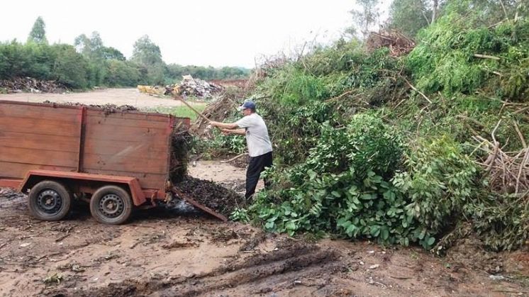 montar uma usina de compostagem