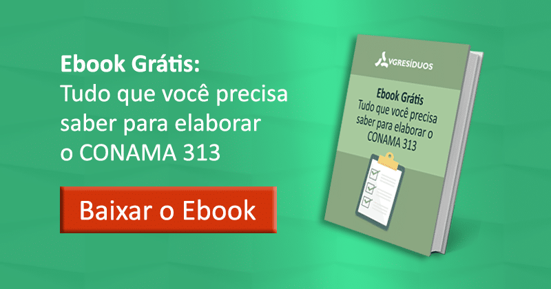 relatórios e inventários de gestão de resíduos